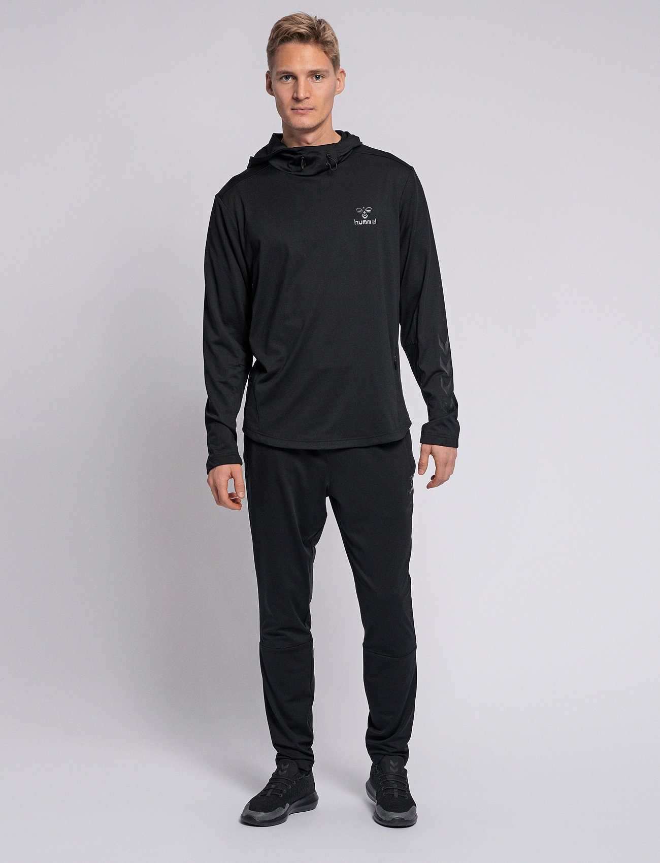 Hummel - hmlASTON HOODIE - black - 3
