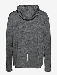 Hummel - hmlASTON HOODIE - hoodies - dark grey melange - 1