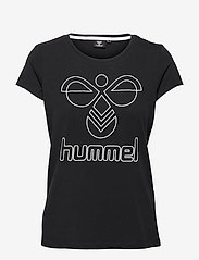 Hummel - hmlSENGA T-SHIRT S/S - topper & t-skjorter - black - 1
