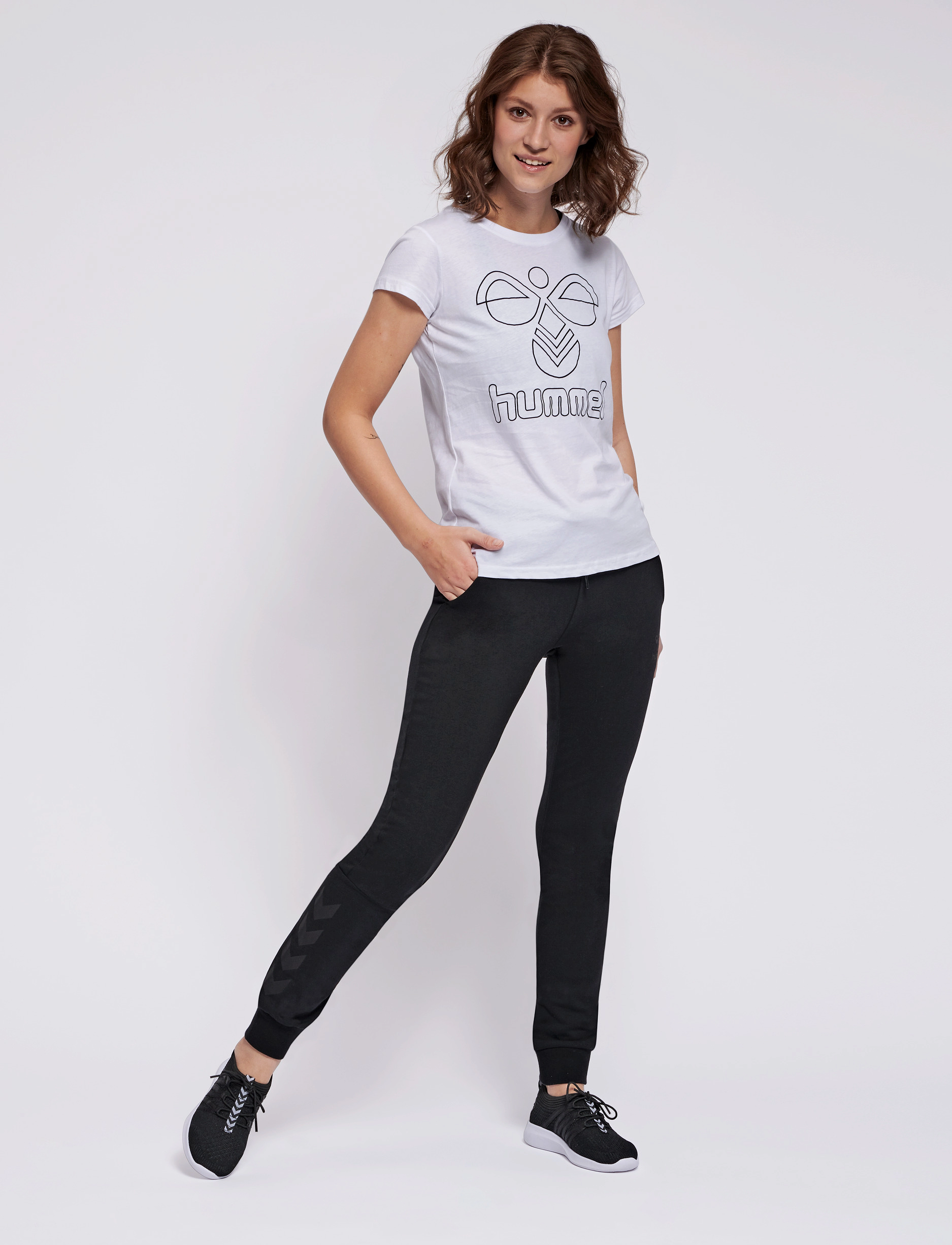 Hummel - hmlSENGA T-SHIRT S/S - white - 5