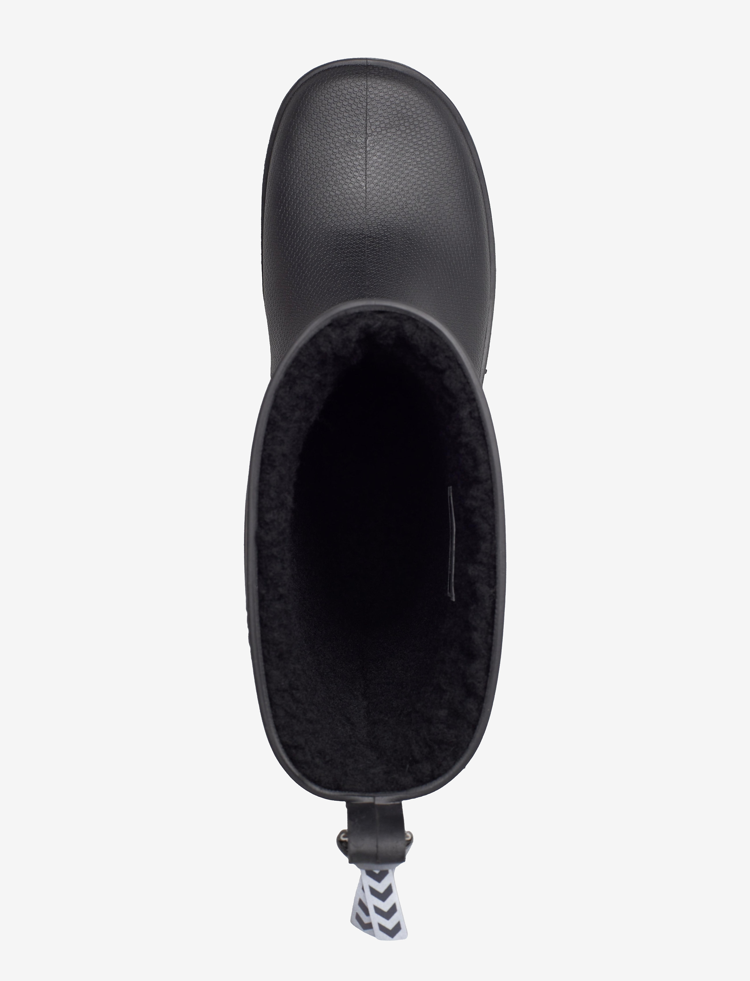 Hummel - THERMO BOOT JR - gummistøvler med linjer - black - 3
