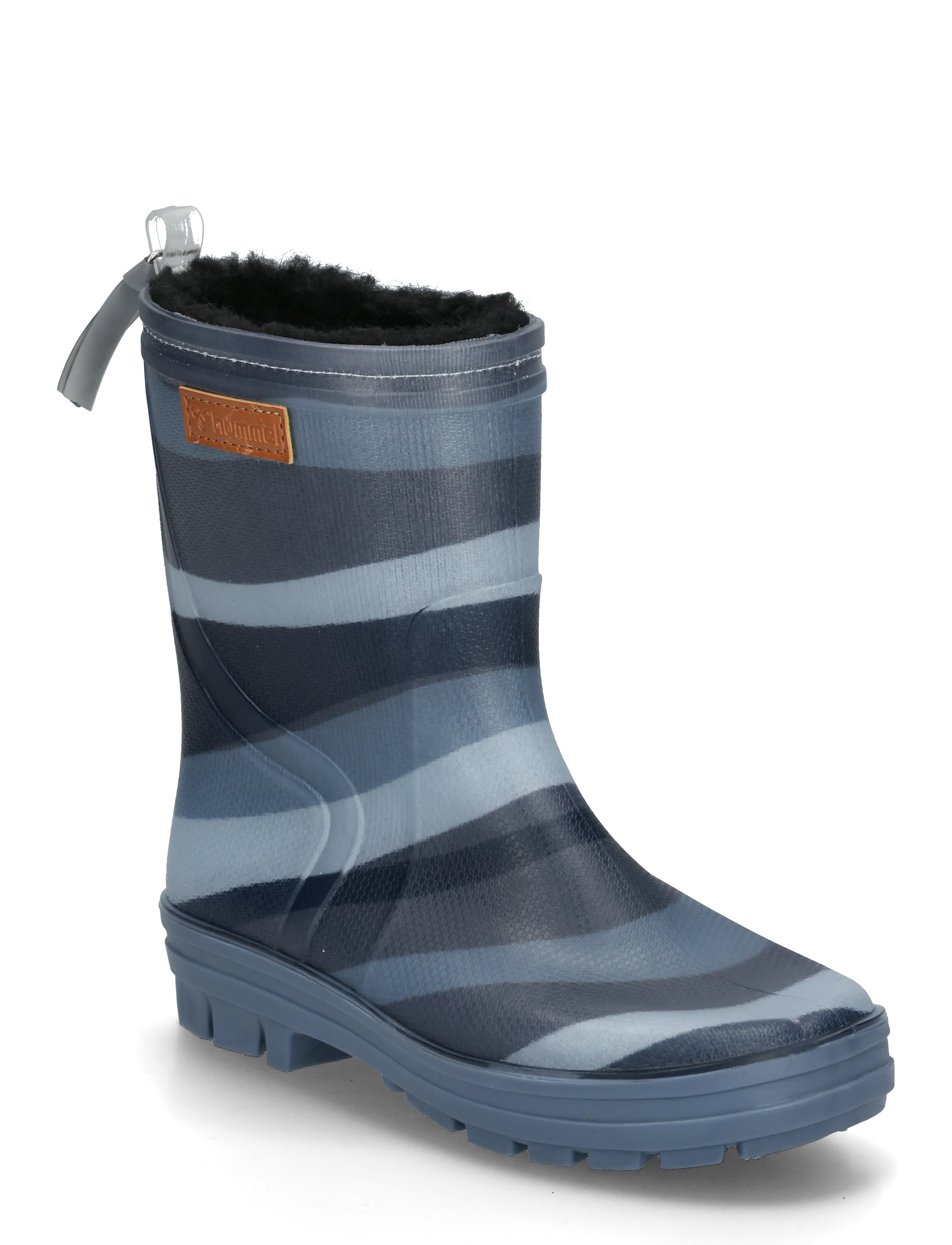 Hummel THERMO BOOT JR - Regntøj - FLINT STONE/BLACK IRIS / grey