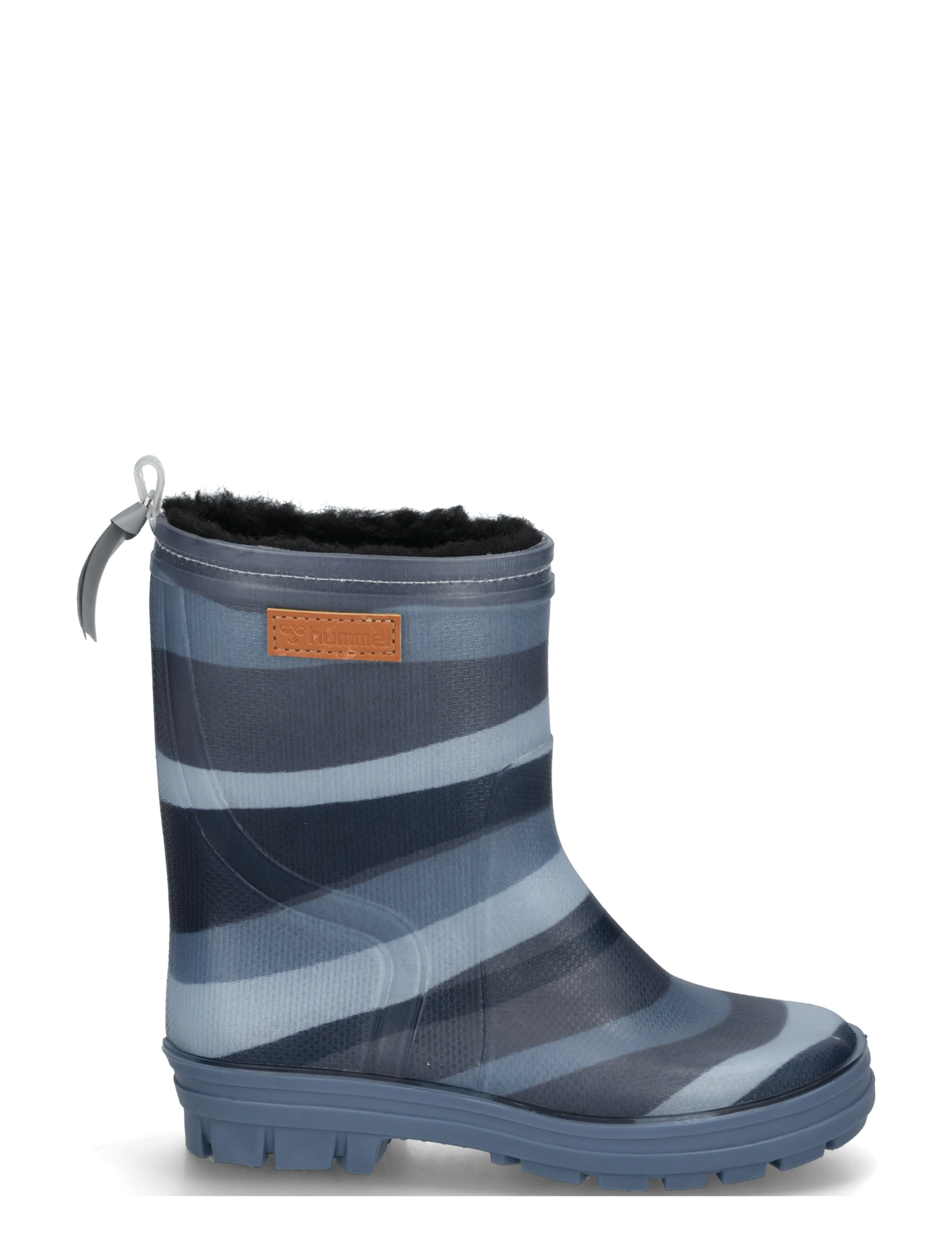 Hummel - THERMO BOOT JR - gefütterte gummistiefel - flint stone/black iris - 2