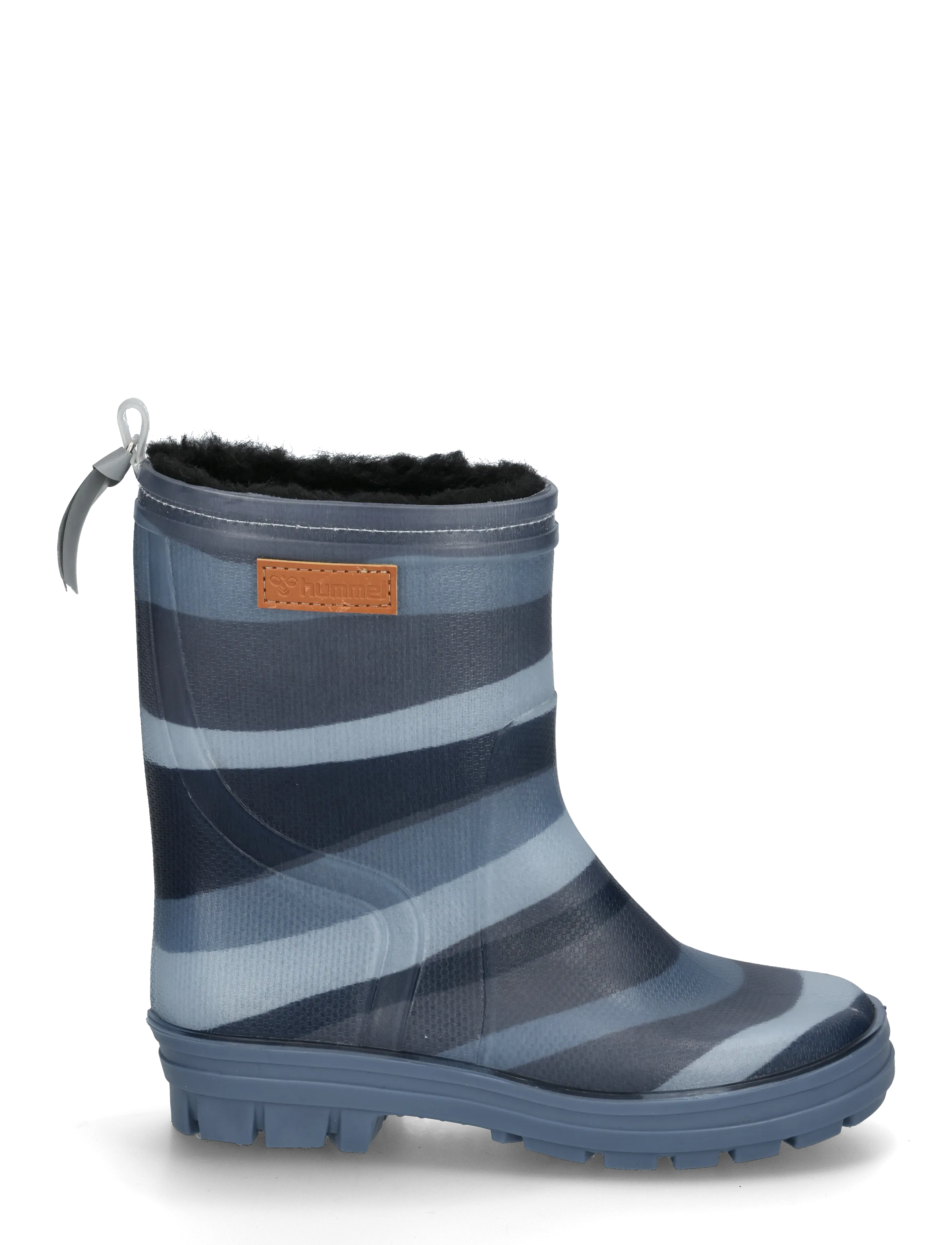 Hummel - THERMO BOOT JR - fodrade gummistövlar - flint stone/black iris - 2