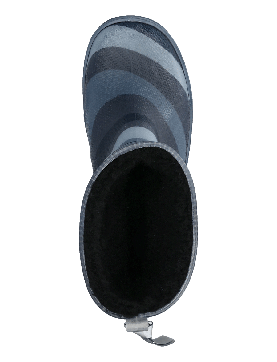 Hummel - THERMO BOOT JR - gefütterte gummistiefel - flint stone/black iris - 3