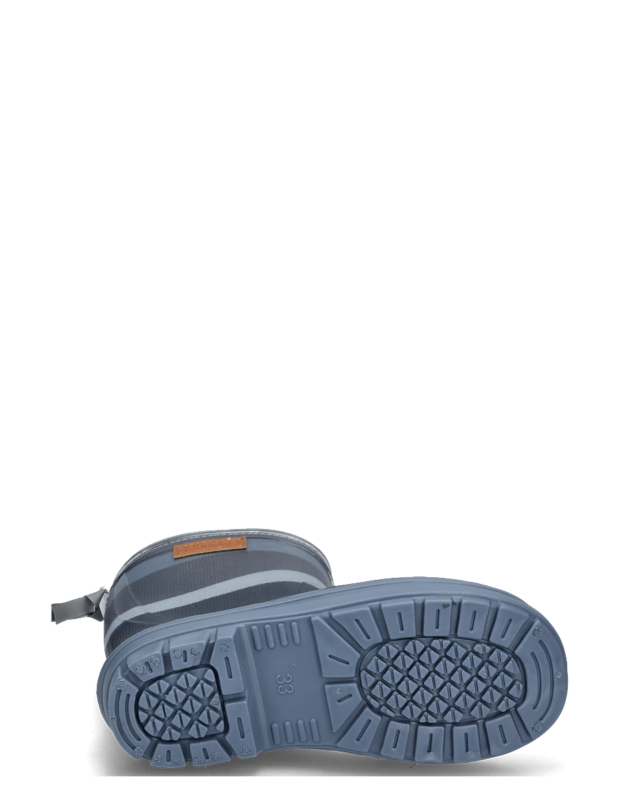 Hummel - THERMO BOOT JR - gefütterte gummistiefel - flint stone/black iris - 4