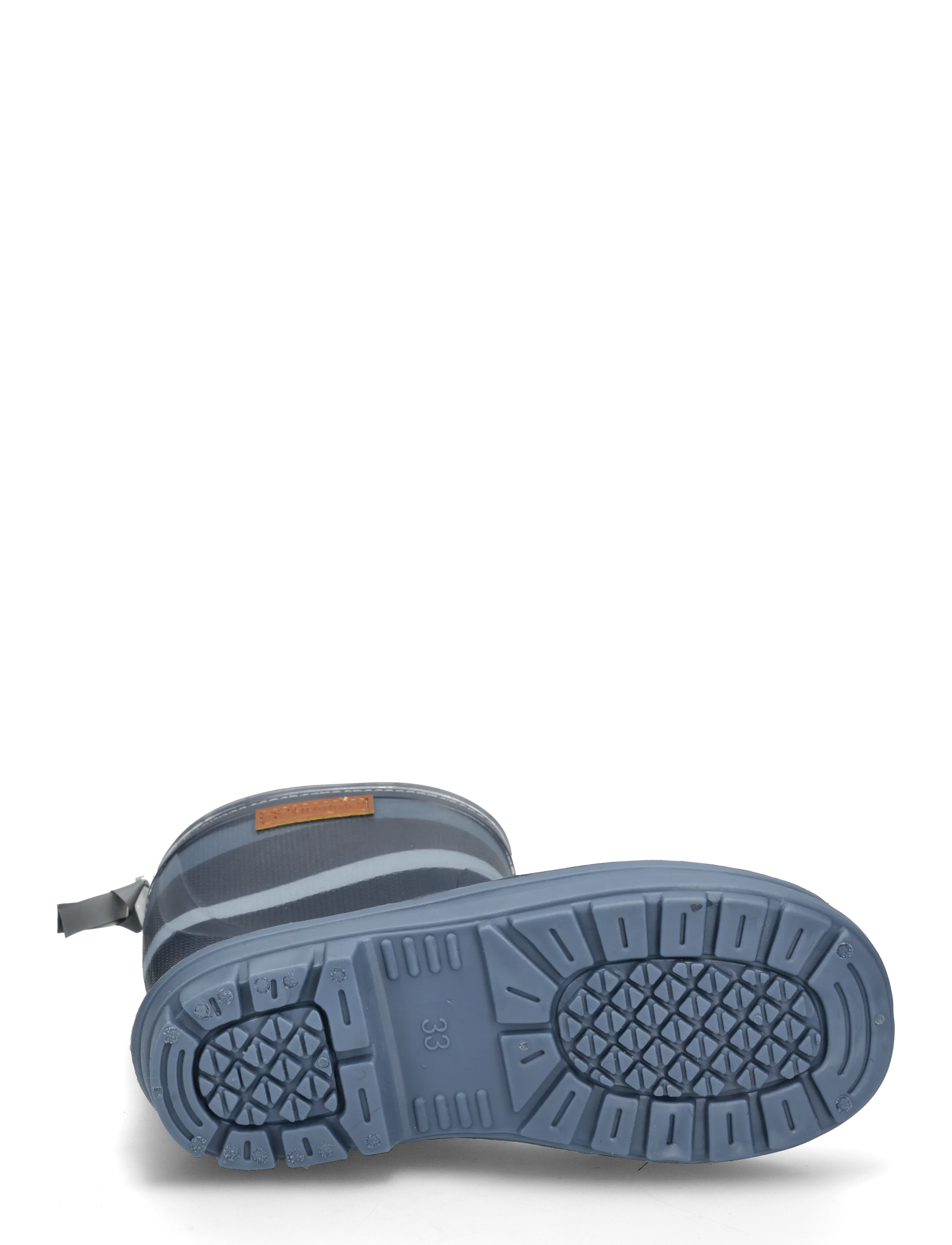 Hummel - THERMO BOOT JR - fodrade gummistövlar - flint stone/black iris - 4