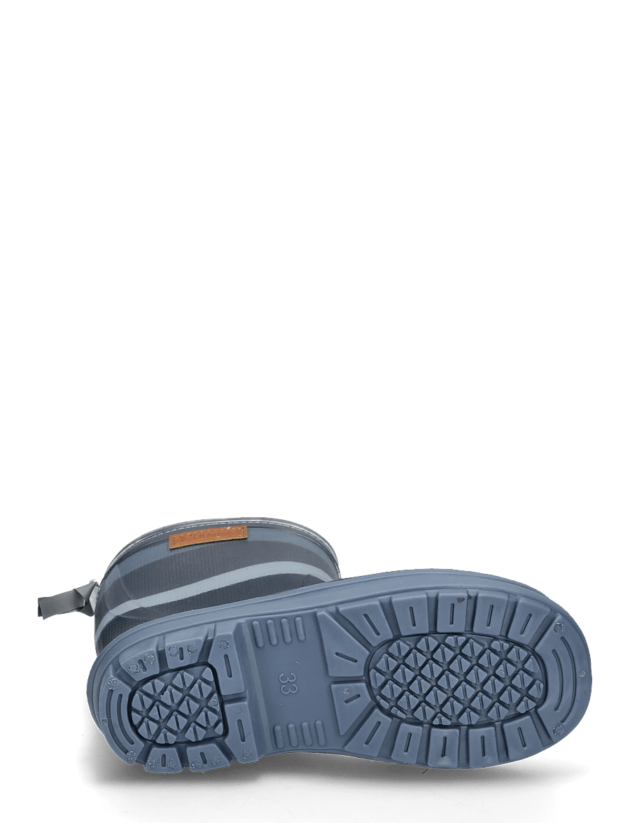 Hummel - THERMO BOOT JR - gummistøvler med for - flint stone/black iris - 4