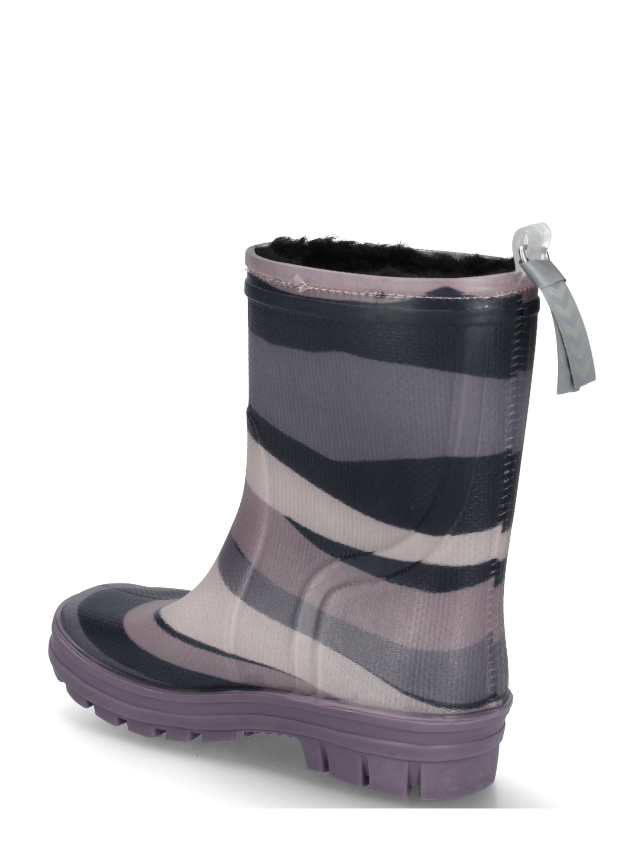Hummel - THERMO BOOT JR - gefütterte gummistiefel - shadow/pink nectar - 1