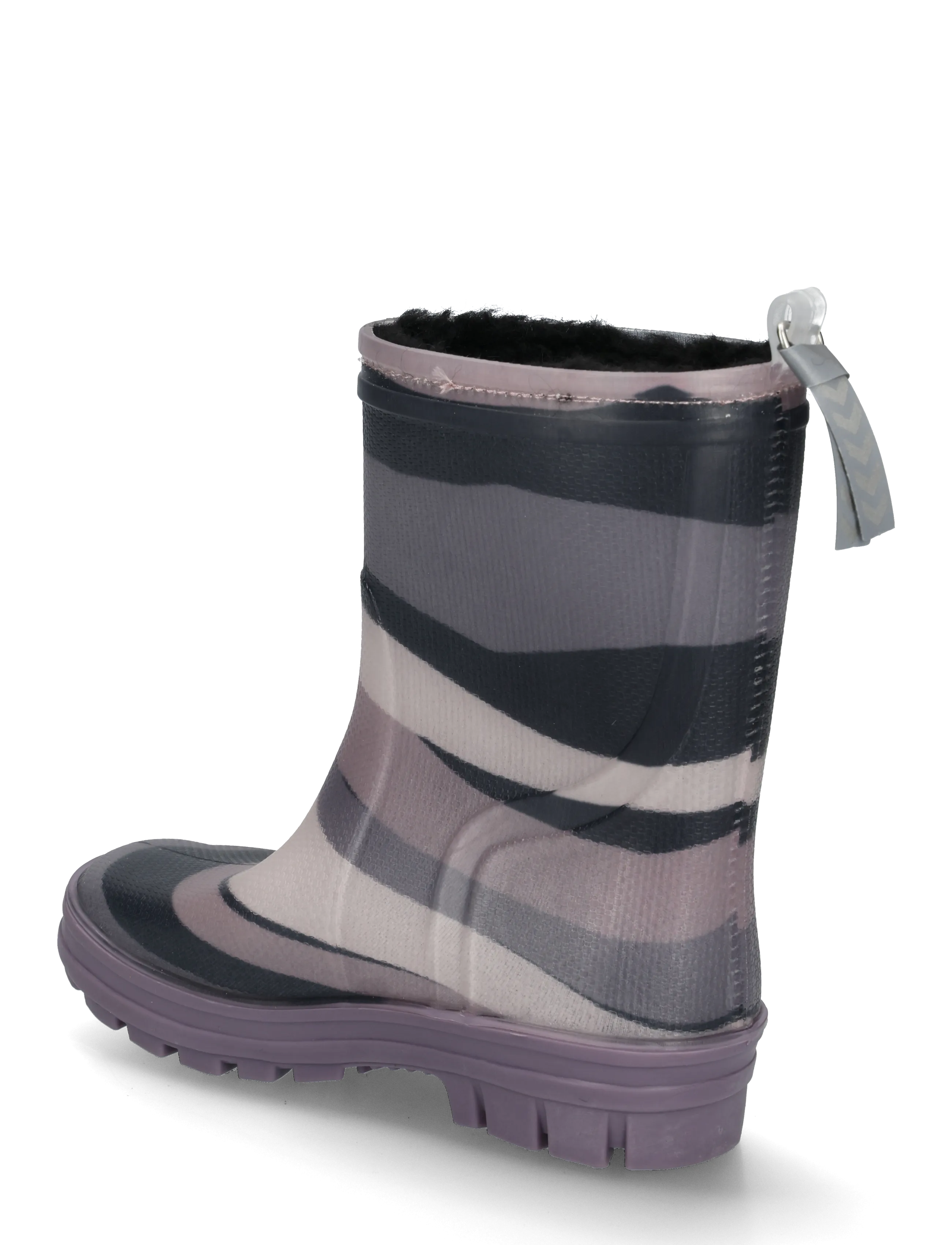 Hummel - THERMO BOOT JR - fodrade gummistövlar - shadow/pink nectar - 1
