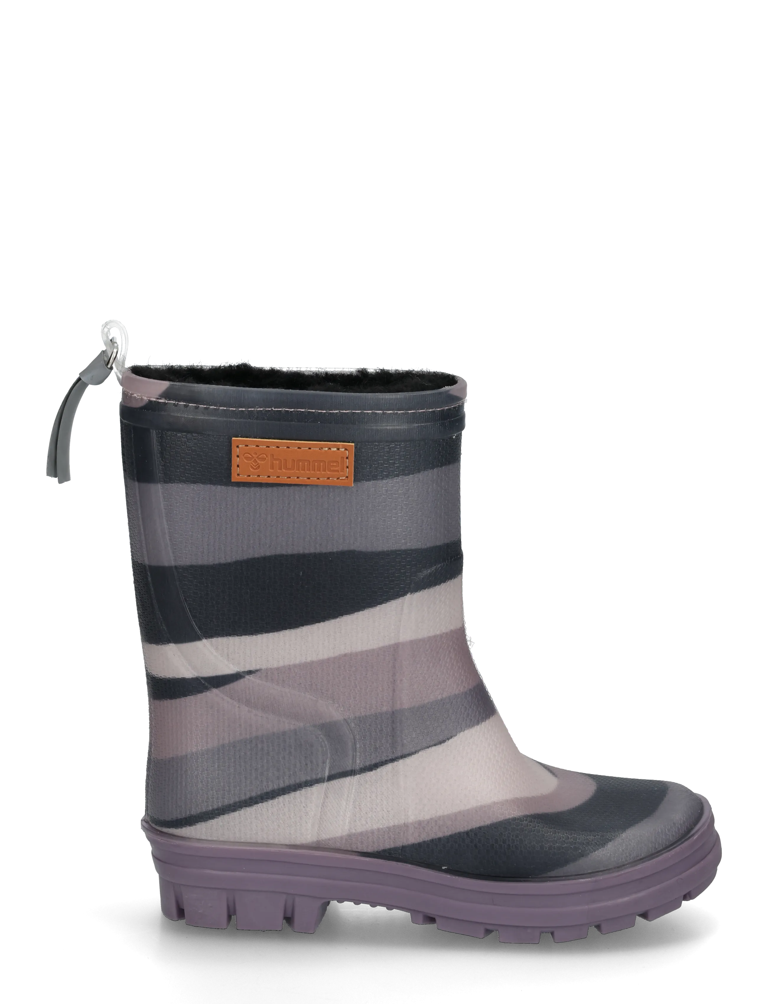 Hummel - THERMO BOOT JR - fodrade gummistövlar - shadow/pink nectar - 2