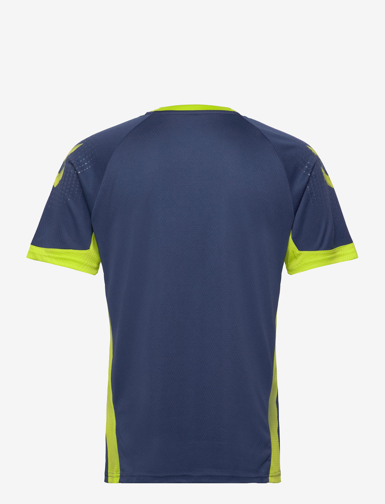 Hummel - hmlLEAD S/S POLY JERSEY - t-shirts - dark denim - 2