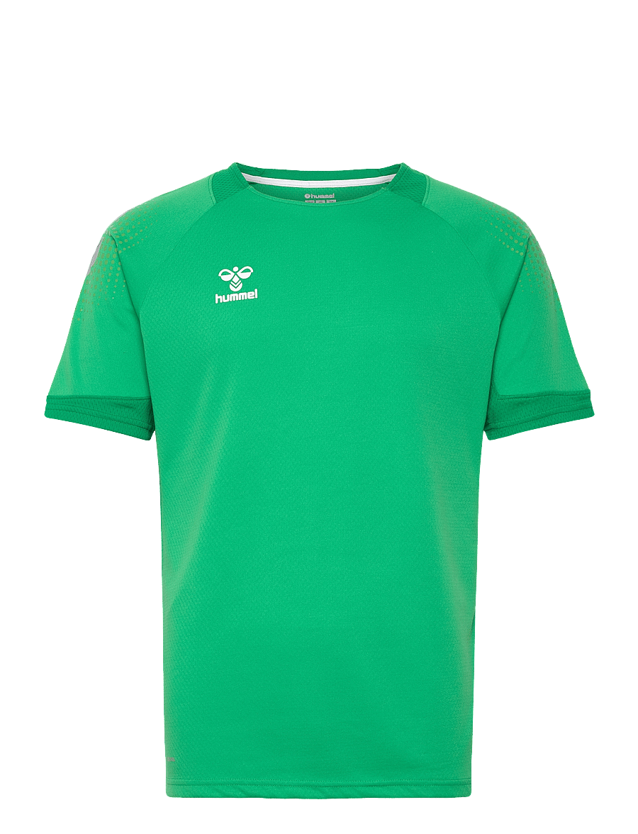 Hummel - hmlLEAD S/S POLY JERSEY - t-shirts - jelly bean - 1