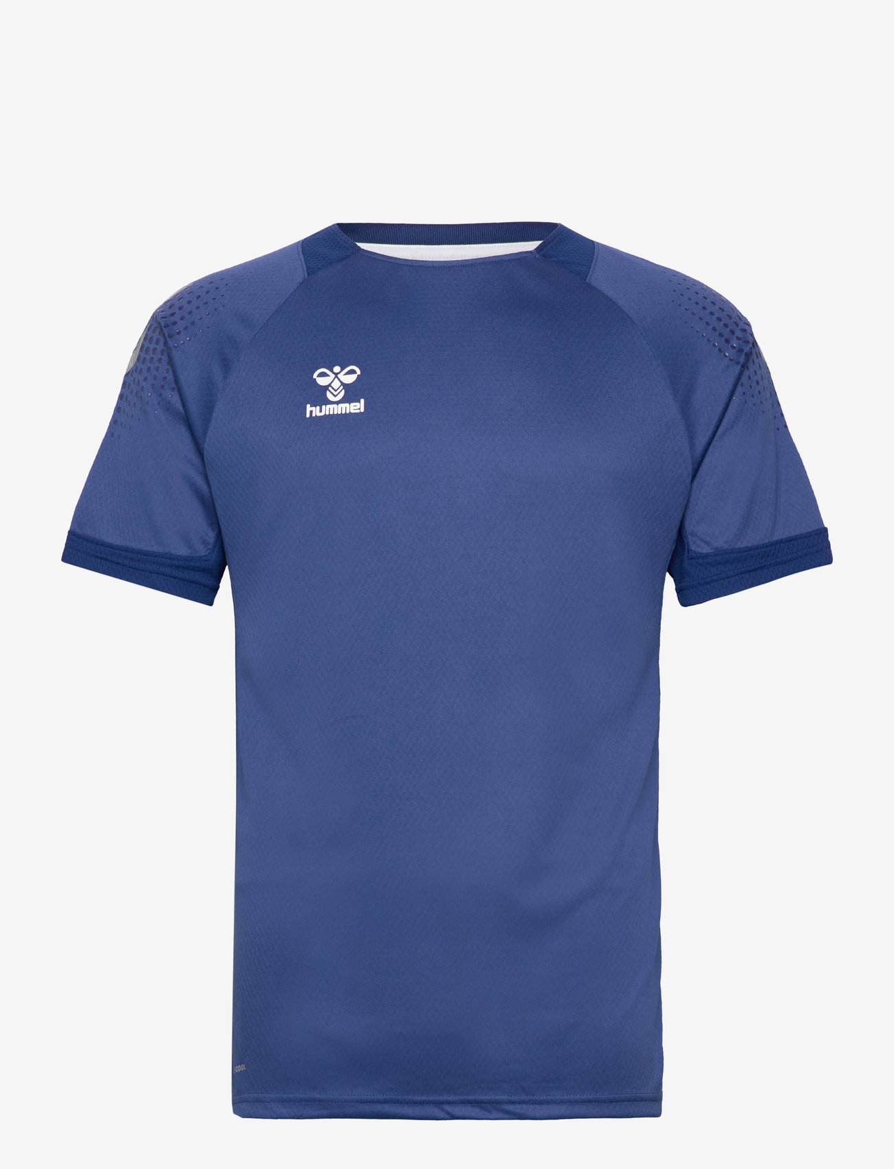 Hummel - hmlLEAD S/S POLY JERSEY - t-shirts - true blue - 1