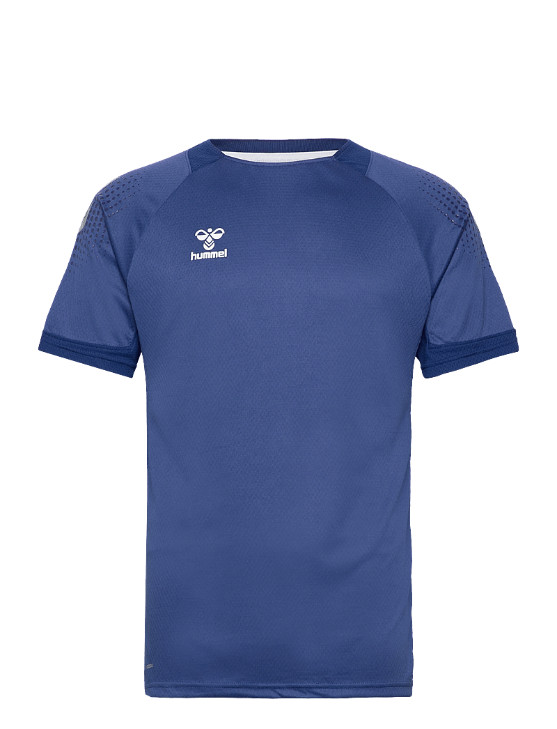 Hummel - hmlLEAD S/S POLY JERSEY - t-shirts - true blue - 1