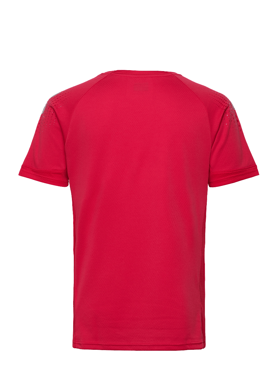 Hummel - hmlLEAD S/S POLY JERSEY - t-shirts - true red - 2