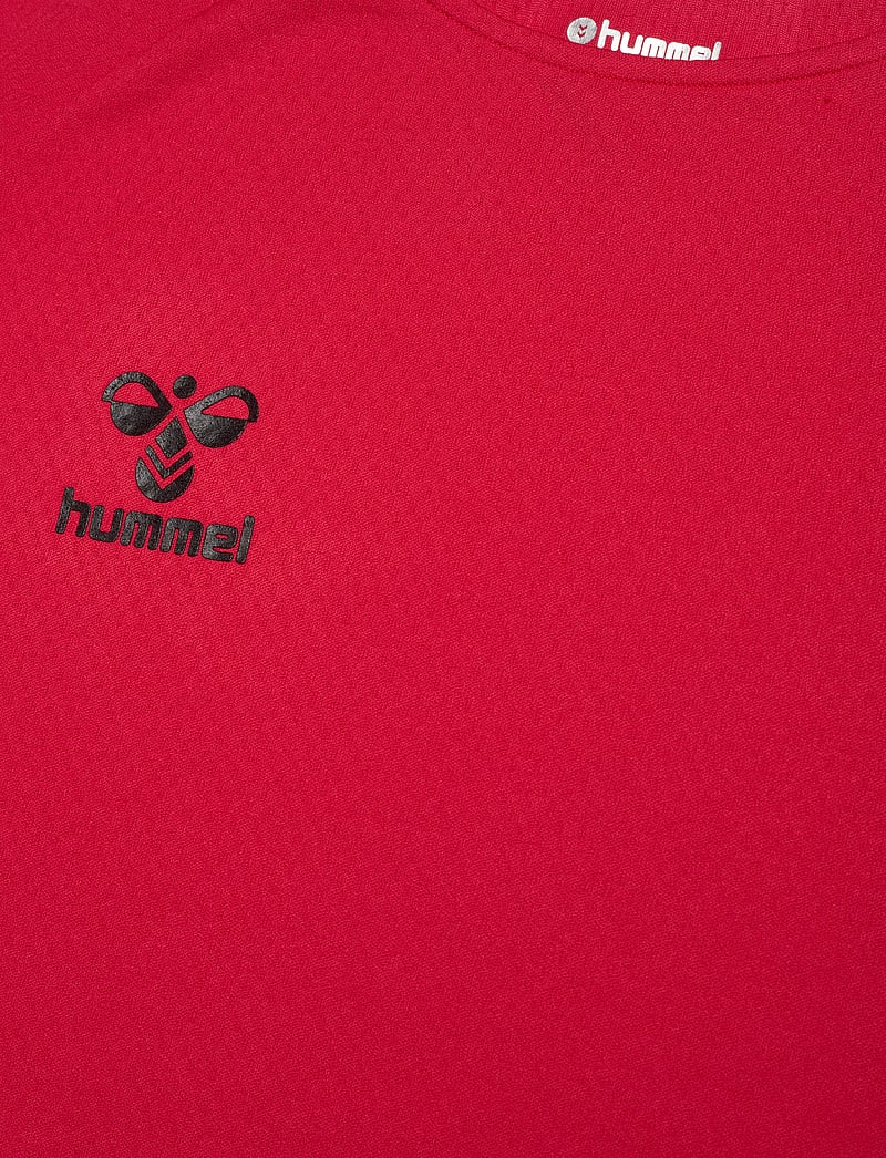 Hummel - hmlLEAD S/S POLY JERSEY - t-shirts - true red - 4