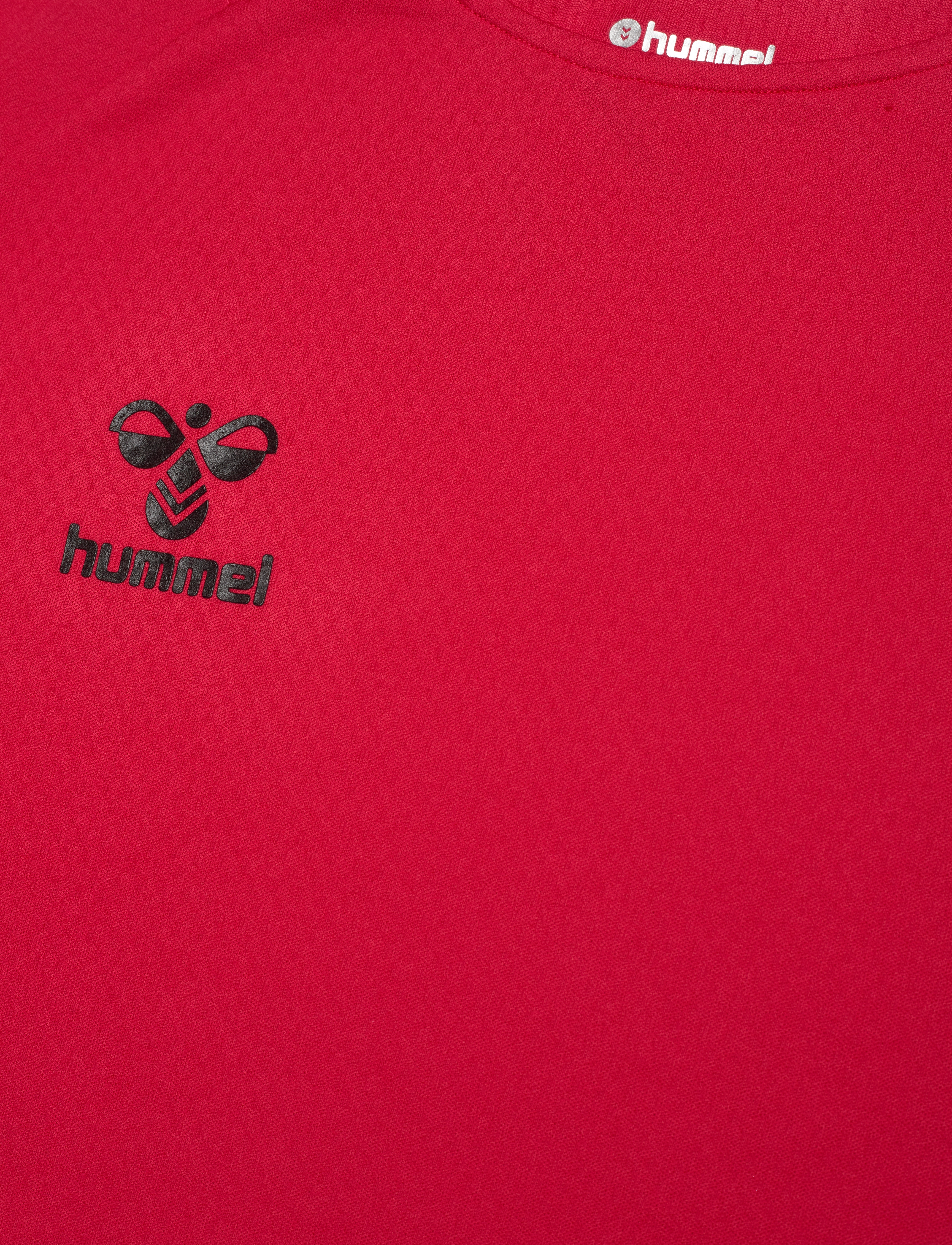 Hummel - hmlLEAD S/S POLY JERSEY - t-shirts - true red - 4