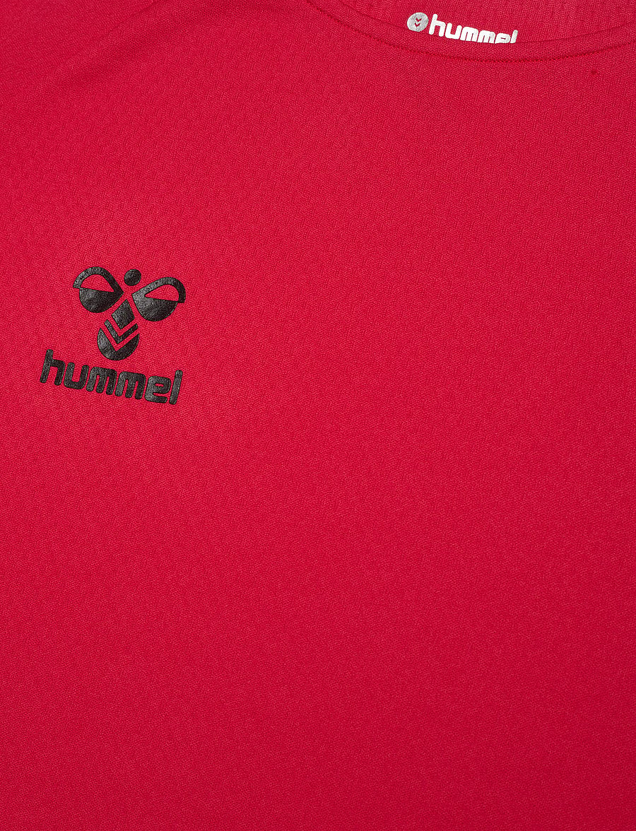 Hummel - hmlLEAD S/S POLY JERSEY - t-shirts - true red - 4