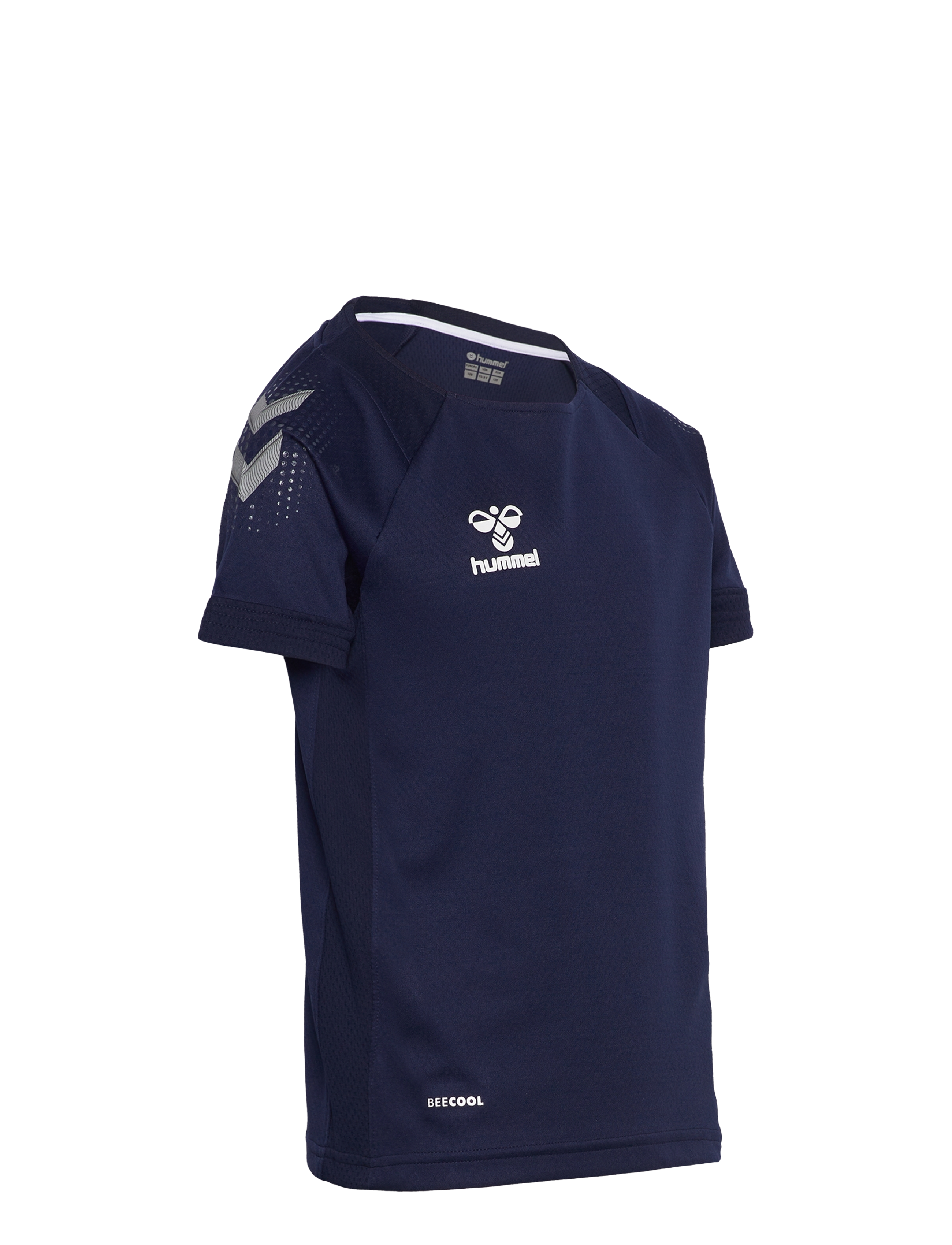 Hummel - hmlLEAD S/S POLY JERSEY KIDS - marine - 3