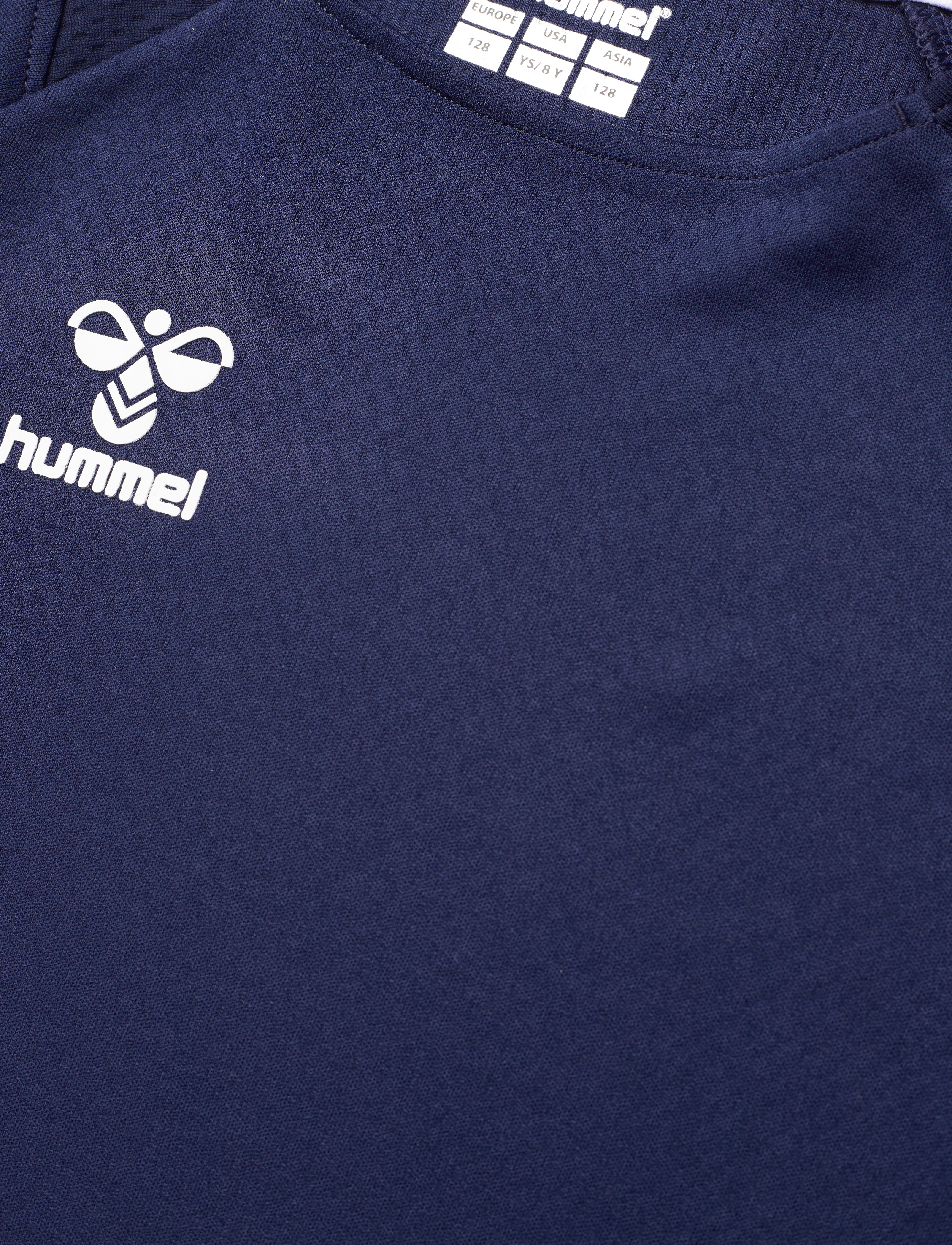 Hummel - hmlLEAD S/S POLY JERSEY KIDS - marine - 4