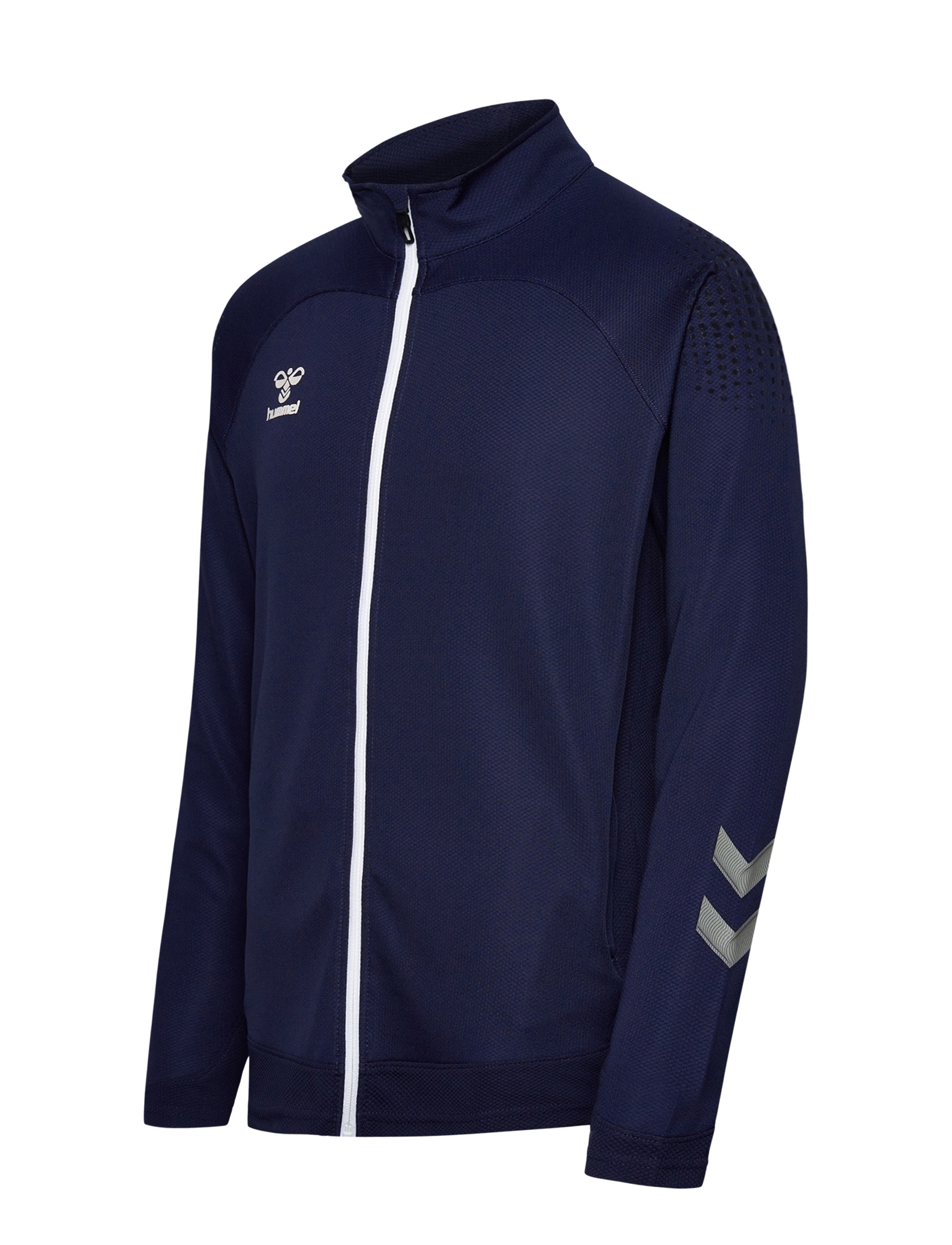 Hummel - hmlLEAD POLY ZIP JACKET - sportjackor - marine - 3