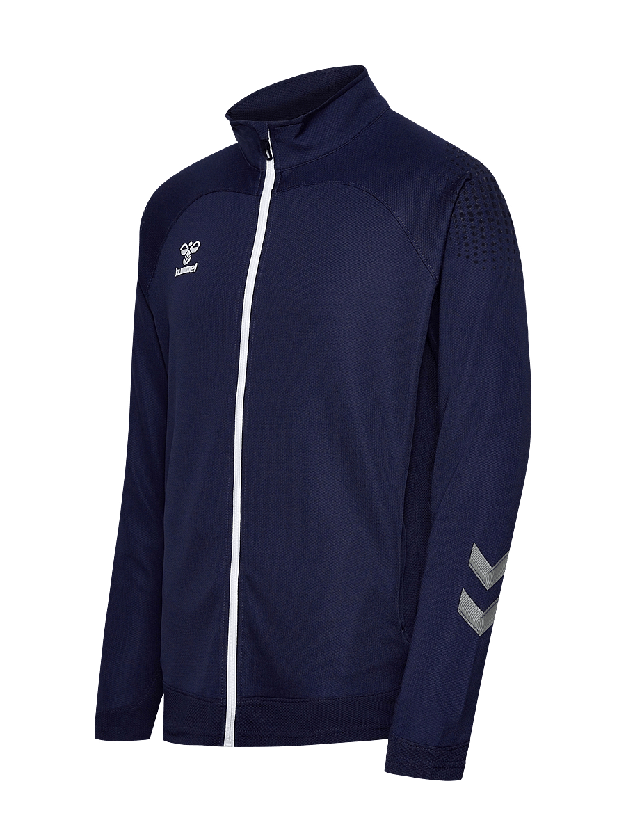 Hummel - hmlLEAD POLY ZIP JACKET - sportjackor - marine - 3