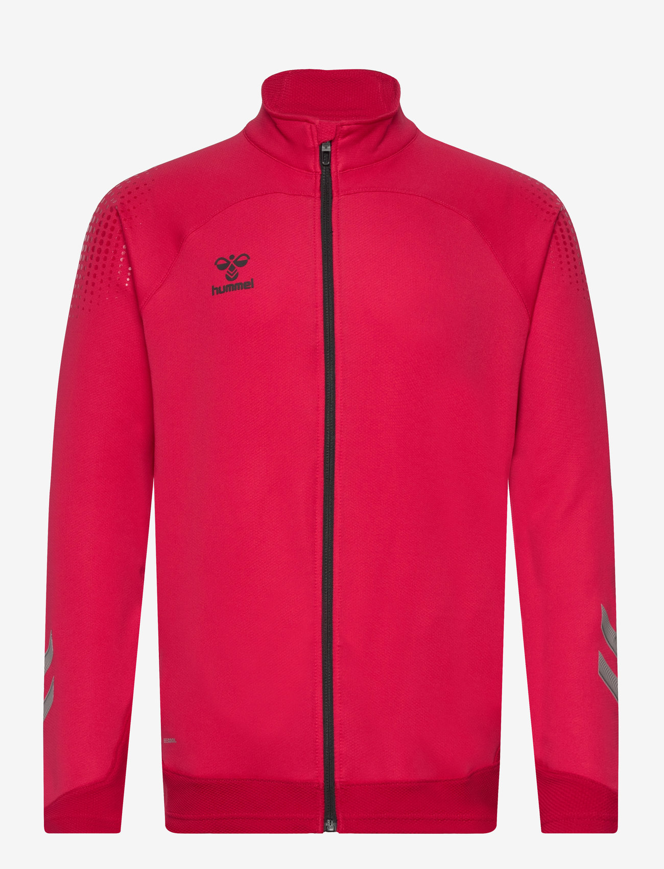 Hummel - hmlLEAD POLY ZIP JACKET - træningsjakker - true red - 0