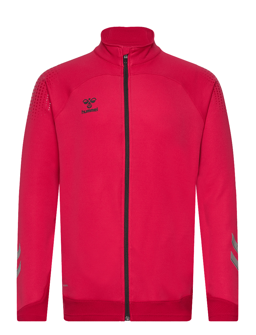 Hummel - hmlLEAD POLY ZIP JACKET - sportjackor - true red - 1