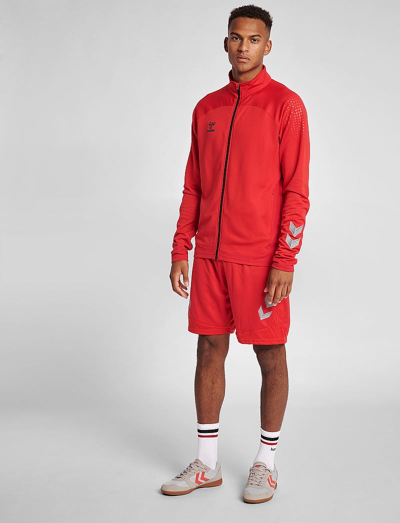 Hummel - hmlLEAD POLY ZIP JACKET - sportjacken - true red - 0