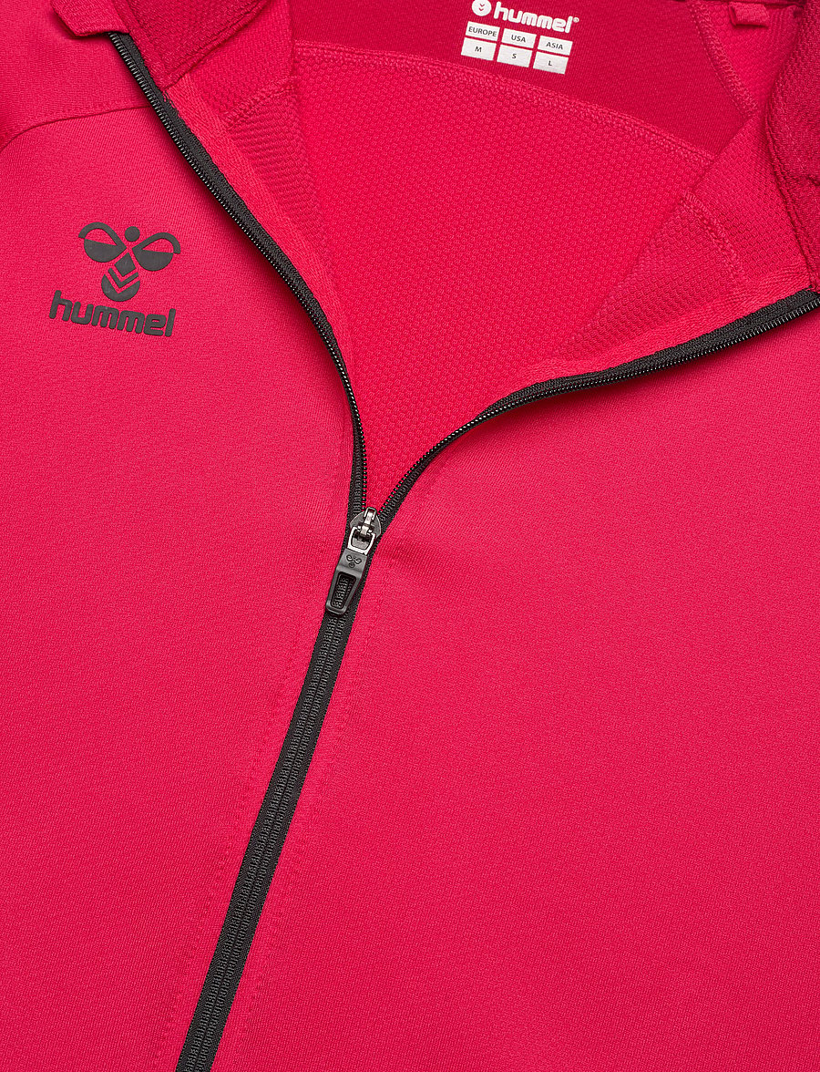 Hummel - hmlLEAD POLY ZIP JACKET - sportjackor - true red - 5