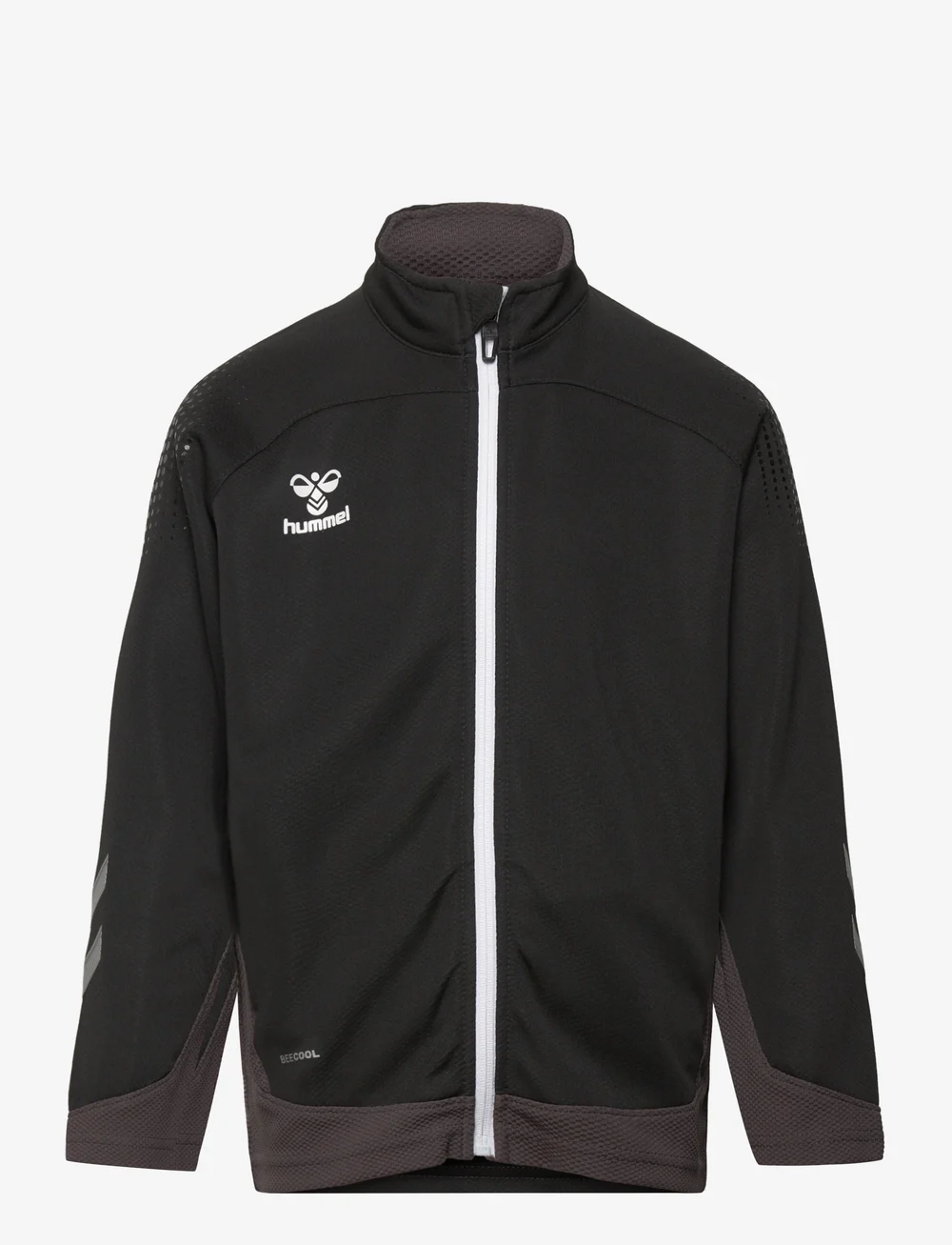 Hummel - hmlLEAD POLY ZIP JACKET KIDS - sweatshirts - black - 0