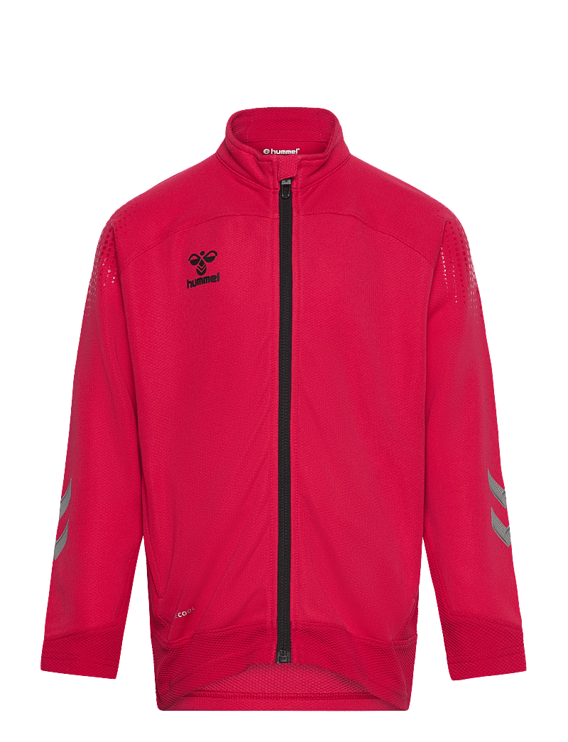 Hummel - hmlLEAD POLY ZIP JACKET KIDS - swetry - true red - 0