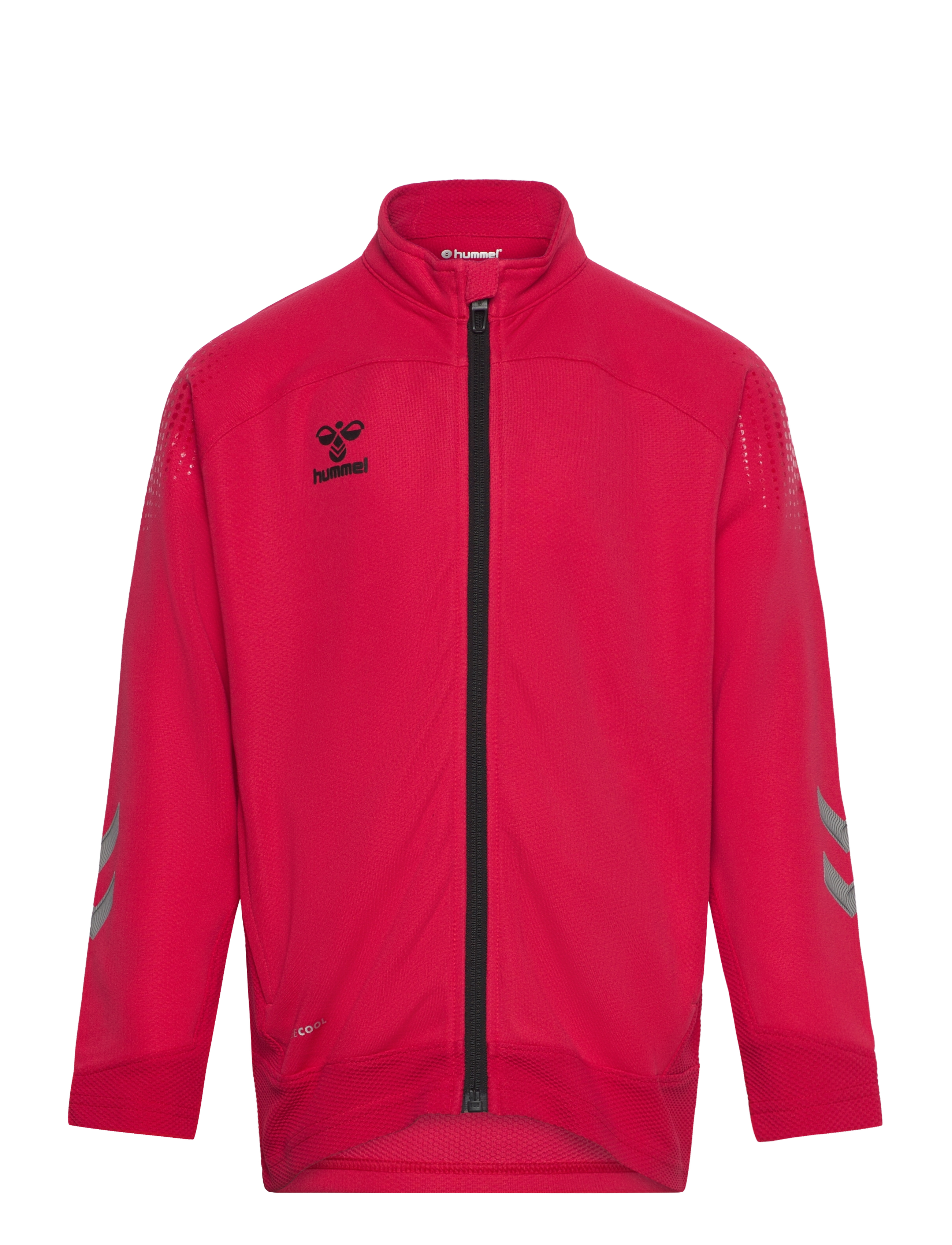 Hummel - hmlLEAD POLY ZIP JACKET KIDS - sweaters - true red - 0