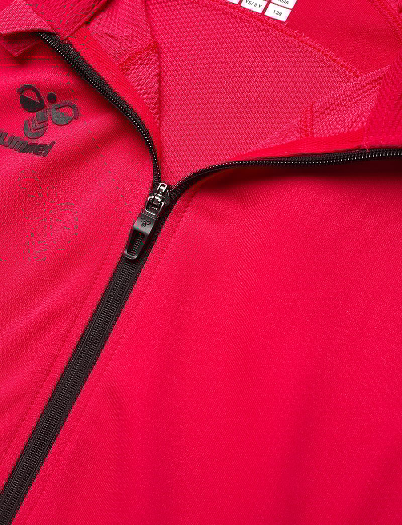 Hummel - hmlLEAD POLY ZIP JACKET KIDS - swetry - true red - 2