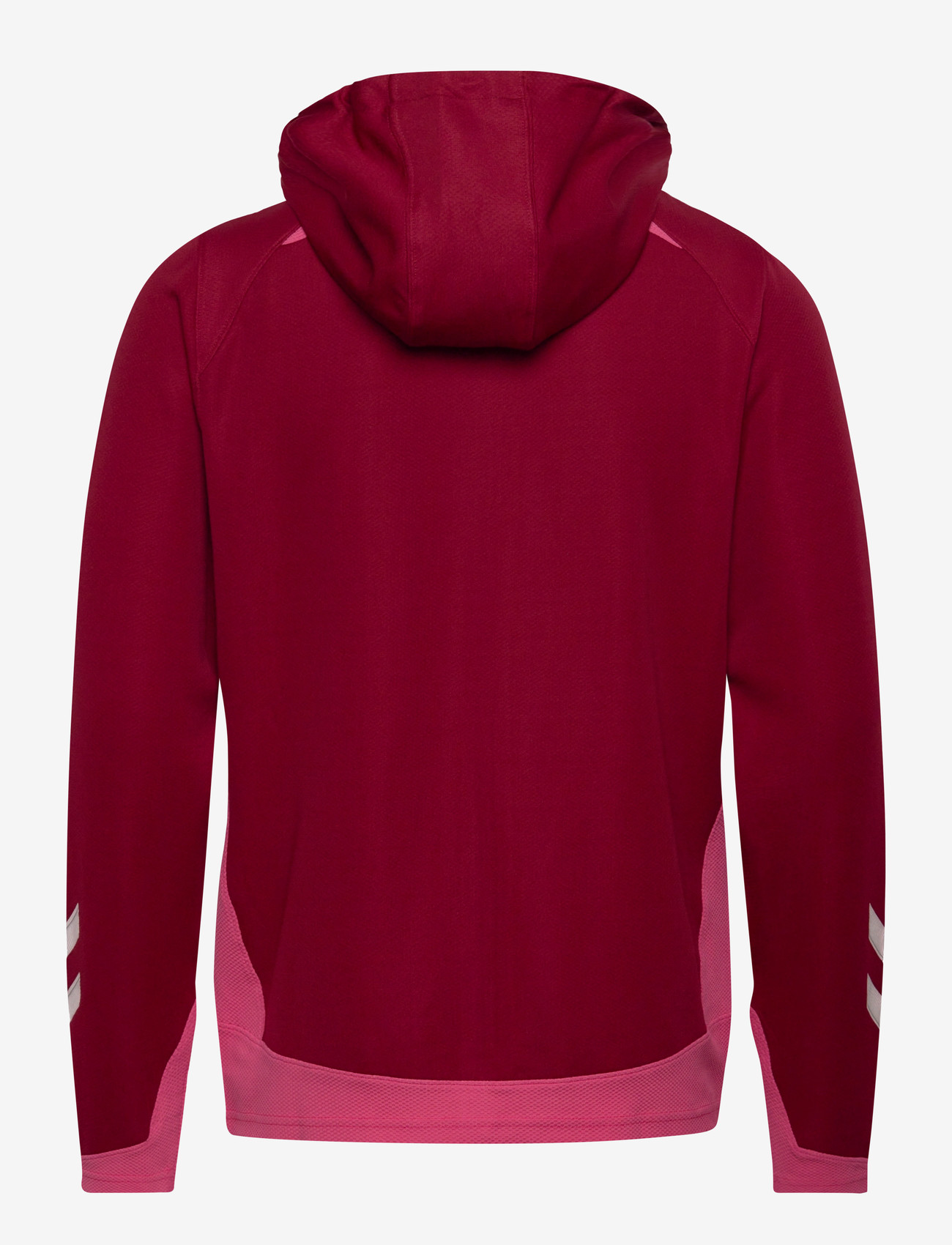 Hummel - hmlLEAD ZIP POLY HOODIE - overdele - biking red - 1