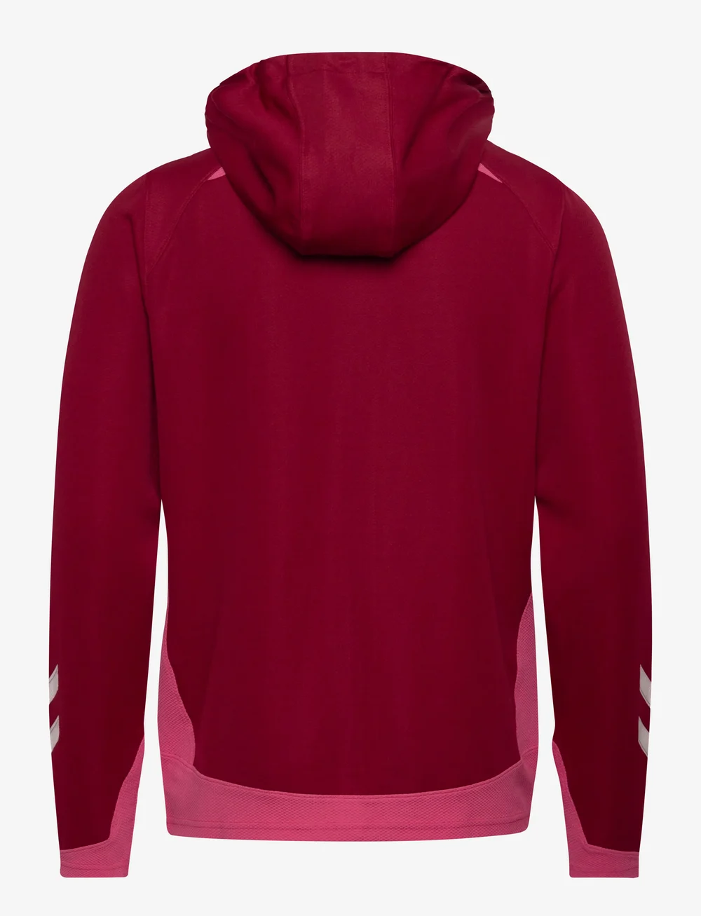 Hummel - hmlLEAD ZIP POLY HOODIE - oberteile - biking red - 1
