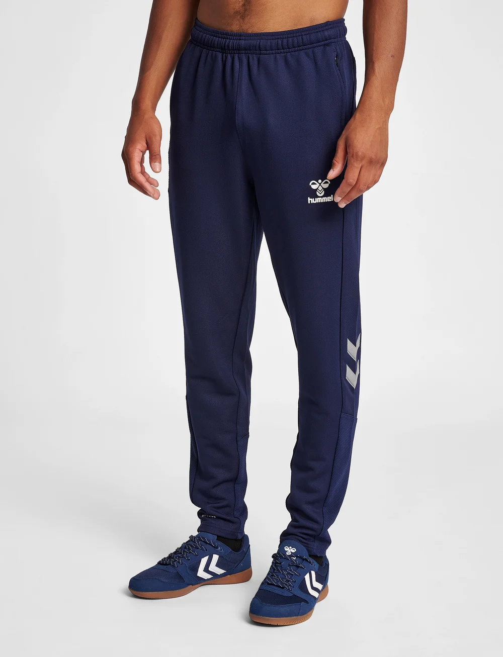 Hummel - hmlLEAD FOOTBALL PANTS - trainingshosen - marine - 5