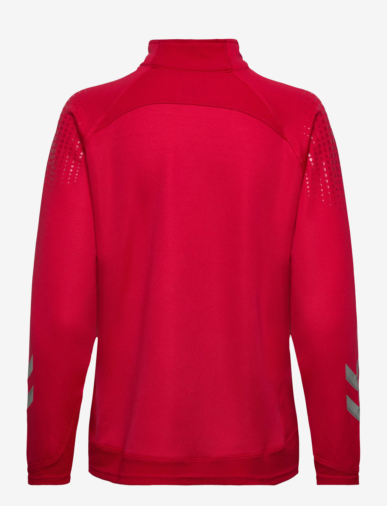 Hummel - hmlLEAD WOMEN HALF ZIP - sweatshirts - true red - 1