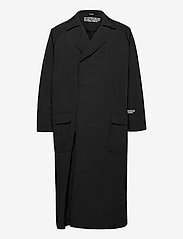 hmlWILLY TRENCH COAT - BLACK