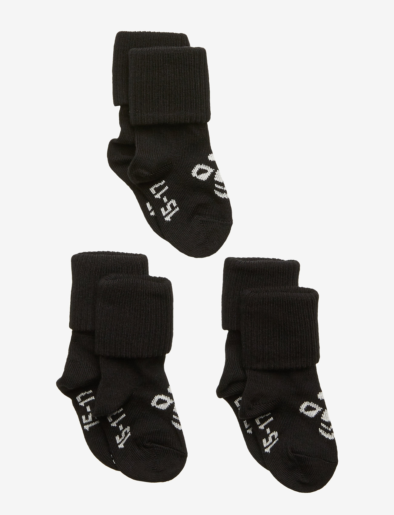 Hummel - SORA 3-PACK SOCK - chaussettes pour bébé - black - 0