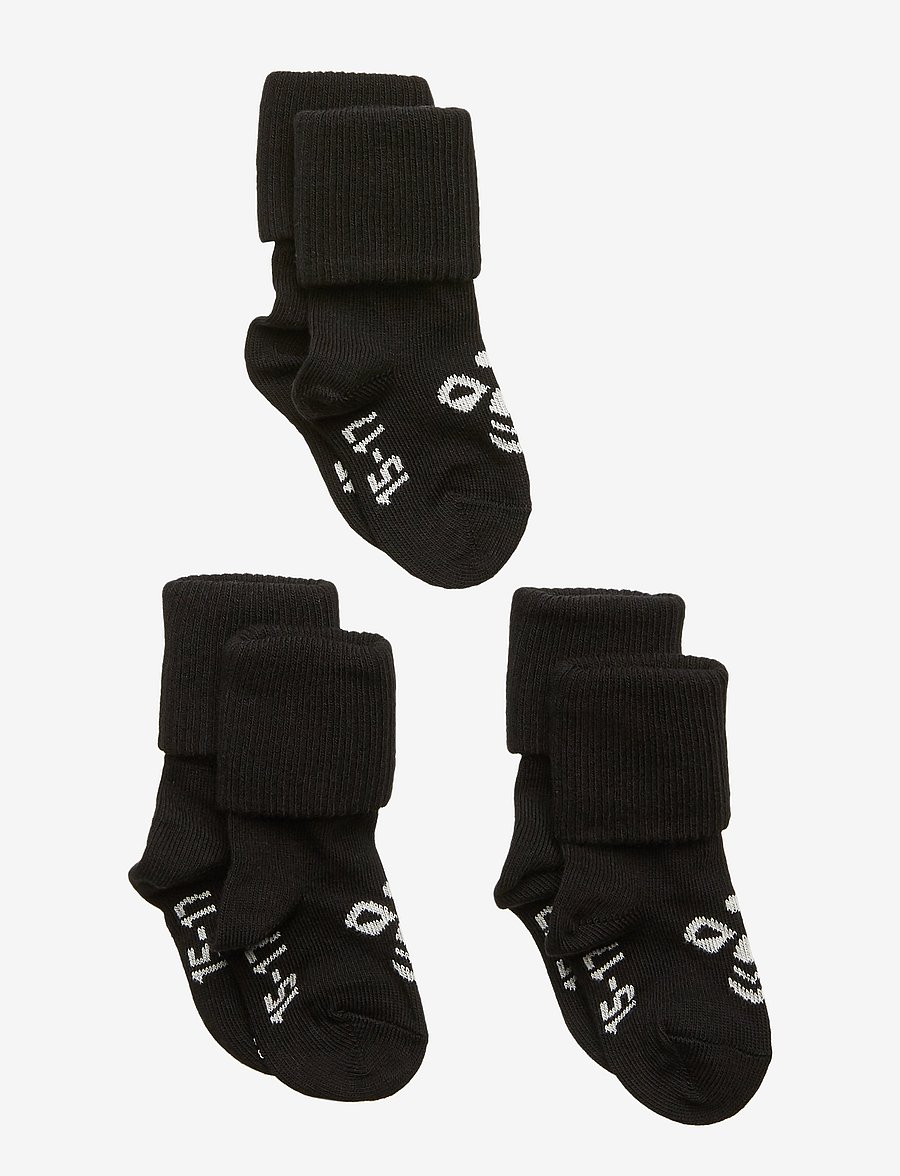 Hummel - SORA 3-PACK SOCK - beebisokid - black - 0