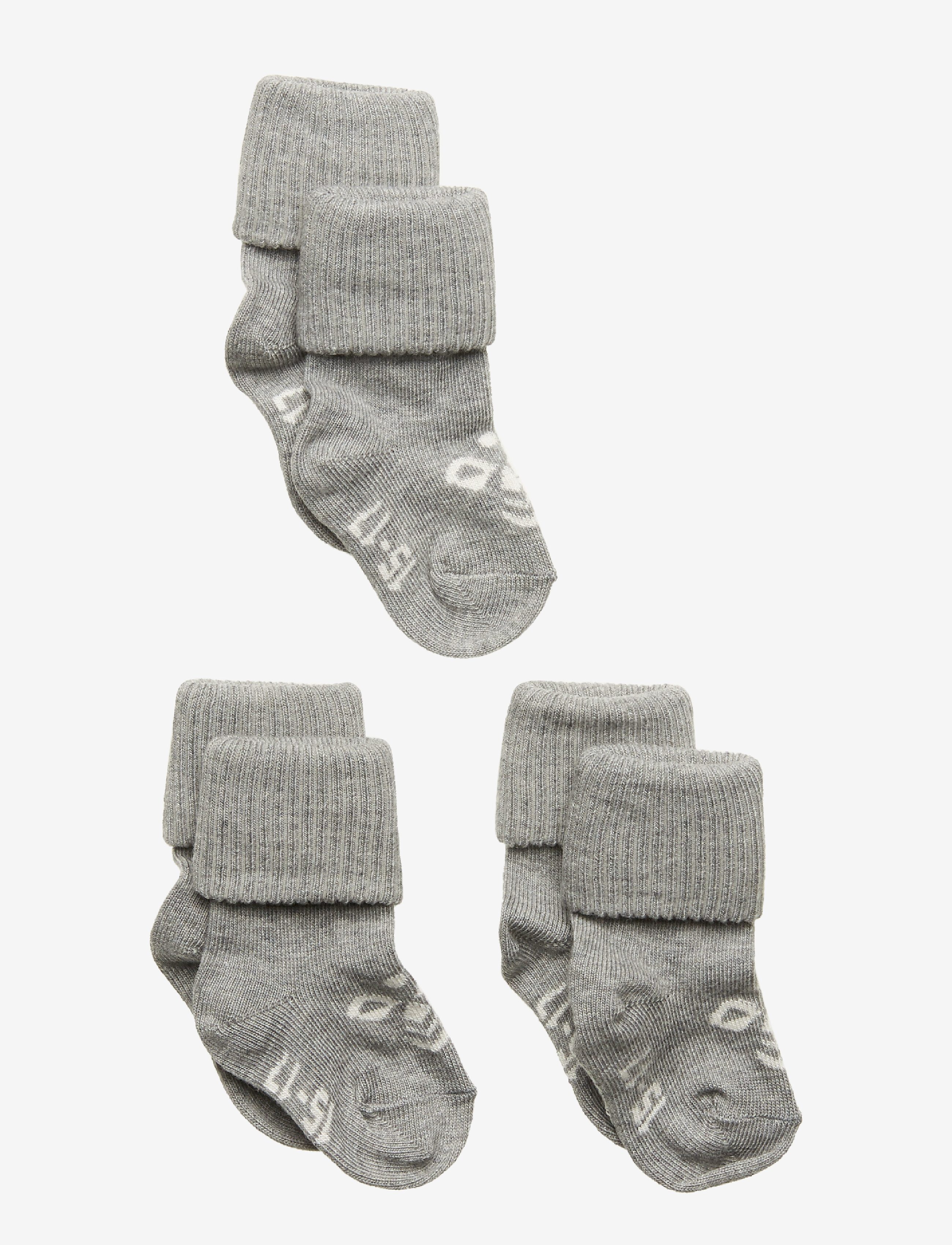 Hummel SORA 3-PACK SOCK - Hummel - GREY MELANGE / grey