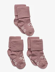 Hummel - SORA 3-PACK SOCK - kojinės - woodrose - 0