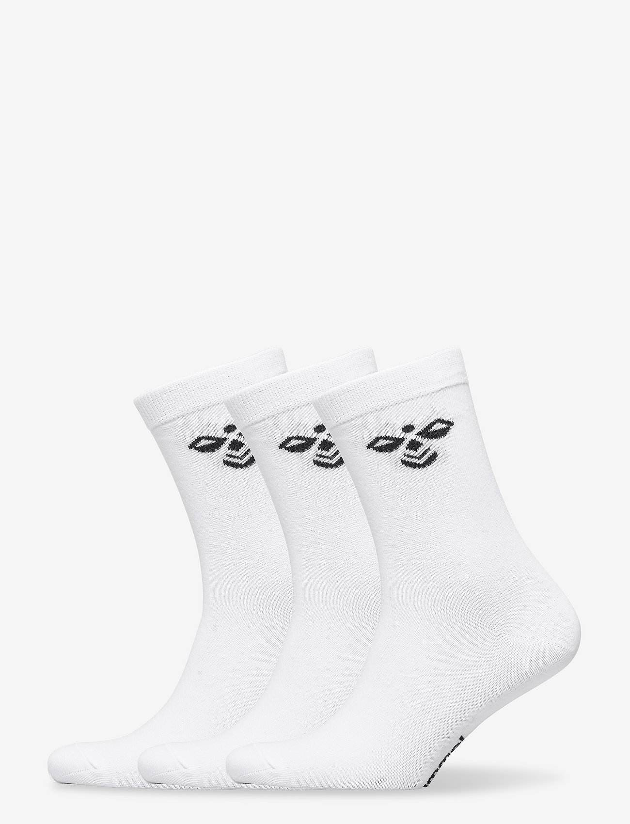 Hummel - SUTTON 3-PACK SOCK - efterårstøj - white - 0