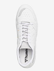 Hummel - POWER PLAY PREMIUM - sportiska stila apavi ar pazeminātu potītes daļu - white - 3