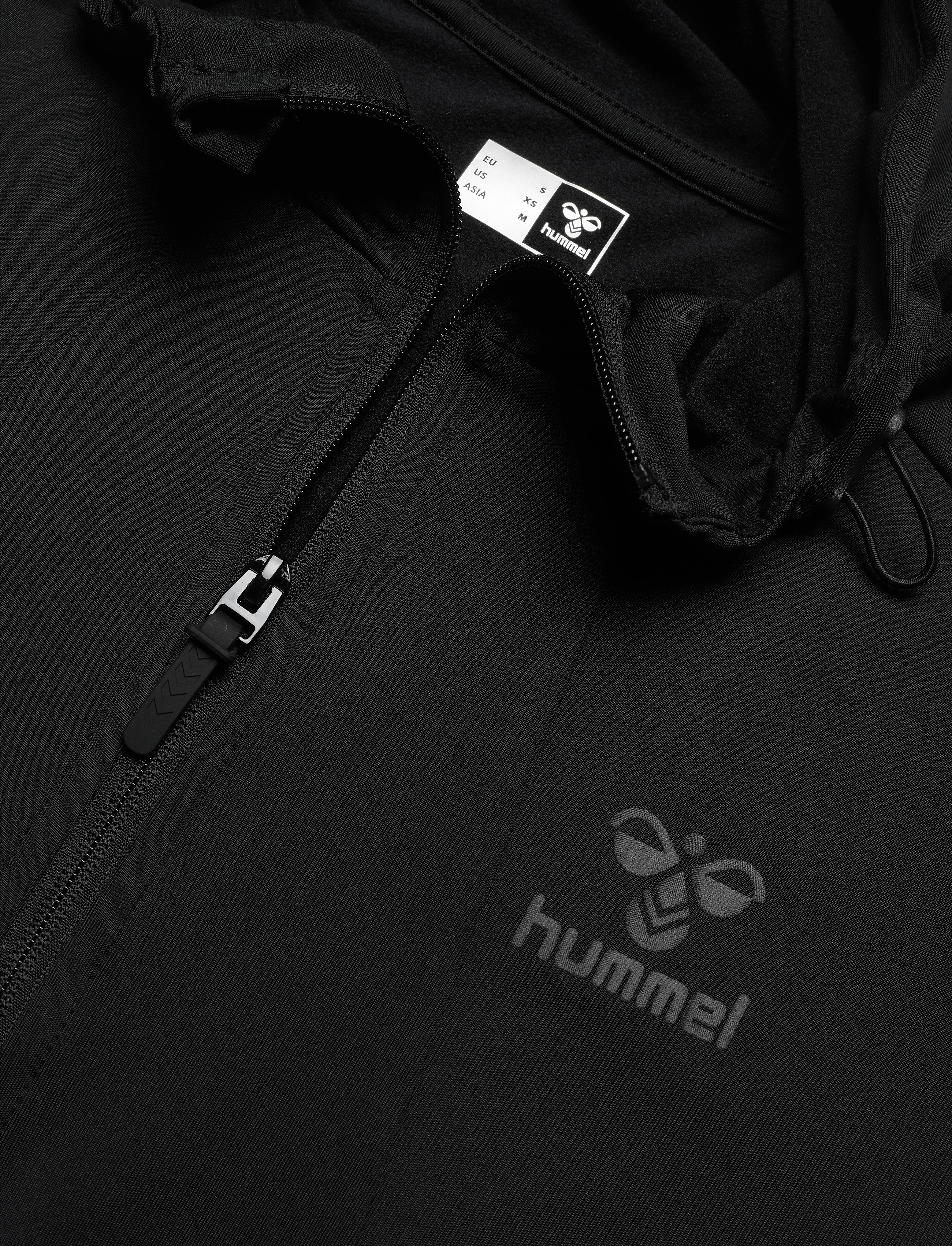 Hummel - hmlSELBY ZIP HOODIE - black - 5