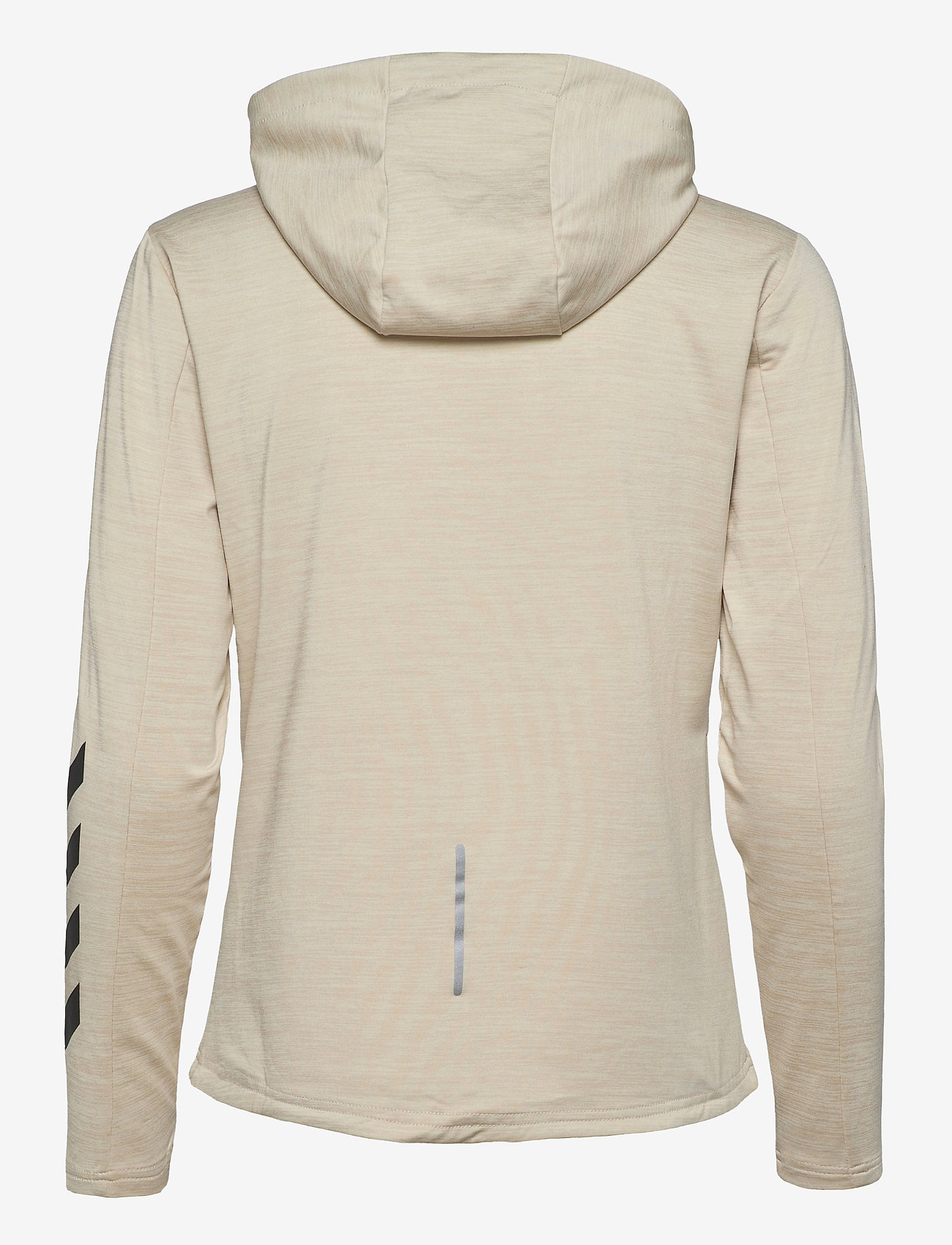Hummel - hmlSELBY ZIP HOODIE - bone white melange - 1