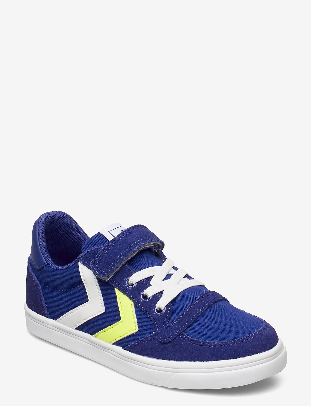 Hummel - SLIMMER STADIL LOW JR - mazarine blue - 0