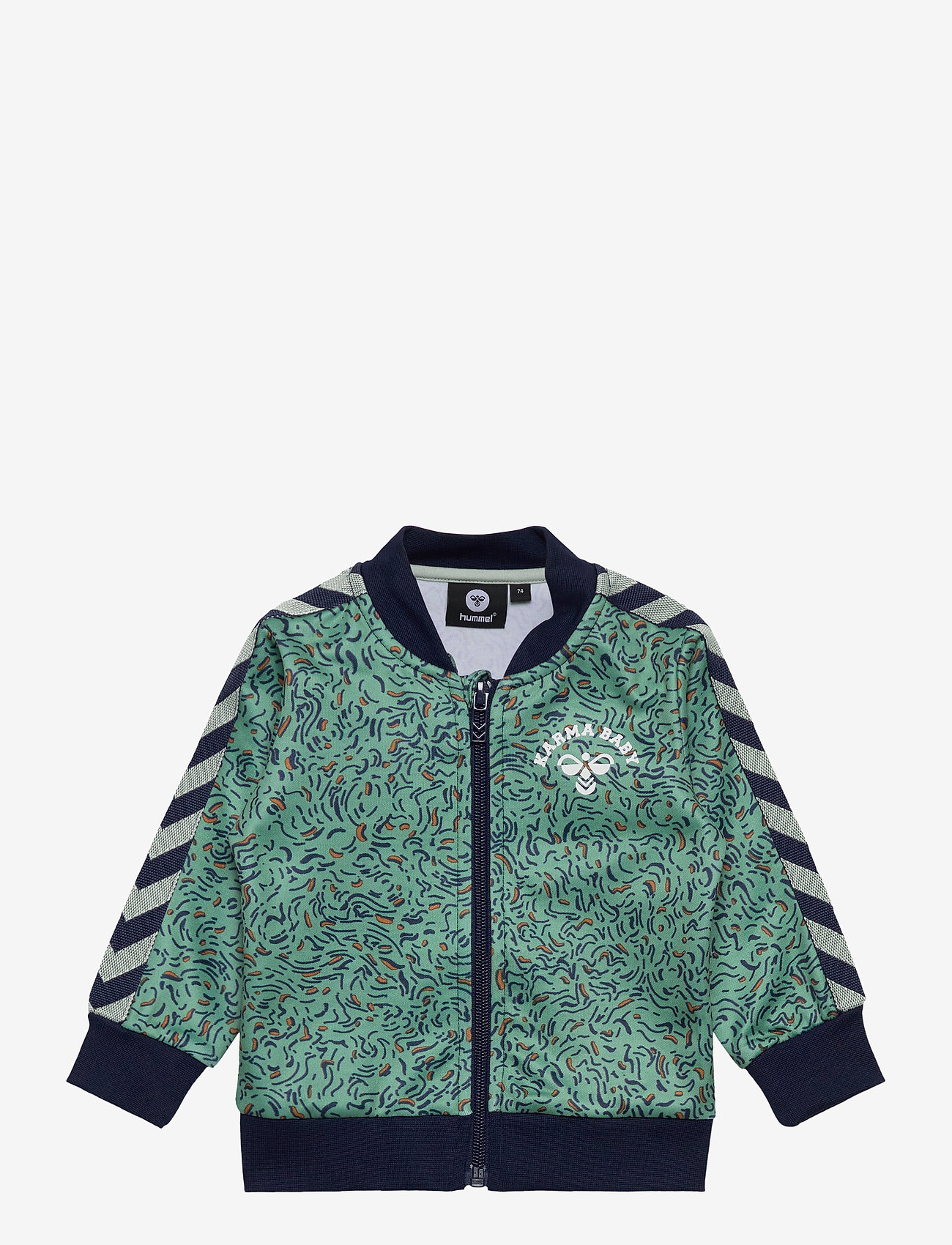 hmlBROOKS ZIP JACKET - BLACK IRIS